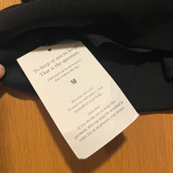 NWT M.M. LaFleur Cobble Hill 2.0 Wool Pencil Skirt Size 4 - Picture 4 of 5